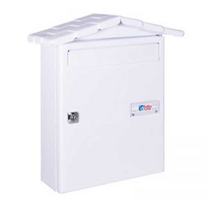 Buzon cartas BTV Chalet blanco