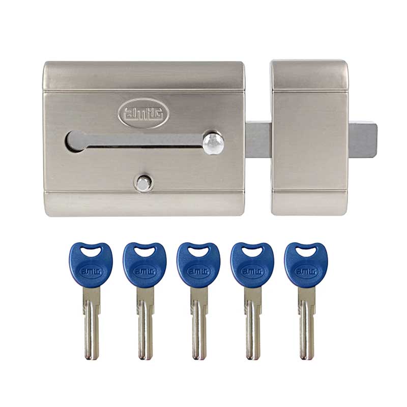 Cerrojo Alta Seguridad AMIG15 PLUS plata