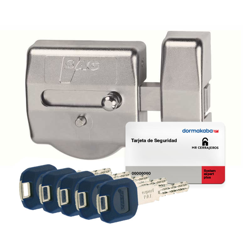 Cerrojo SAG EP 40 2024 con Inserto KABA EXPERT PLUS