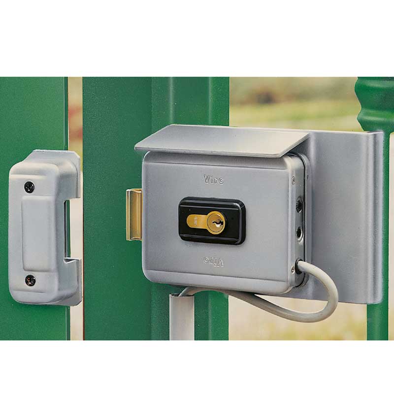 cerradura electrica VIRO V90 sin Bombin porton