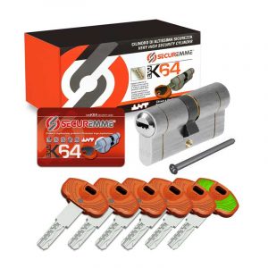 Cilindro EVO K64 Securemme Antibumping