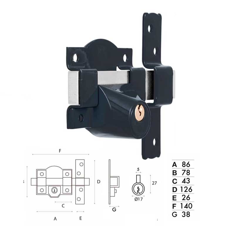 Cerrojo FAC 91 C80 precio