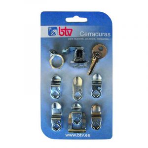 Kit Cerradura Logo Cartero BTV