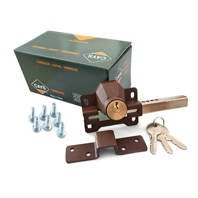 Cerrojo Cays A3PS-pintado sin bombillo exterior