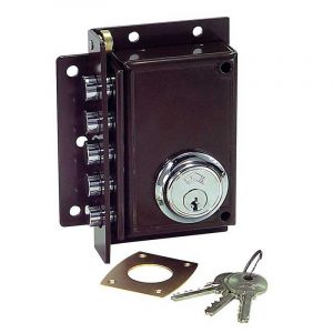 cerradura sobreponer JIS 23 mano izquierda