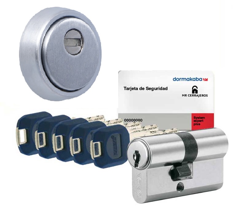 Kit Bombín KABA Expert Plus LAM + Escudo Disec Basic