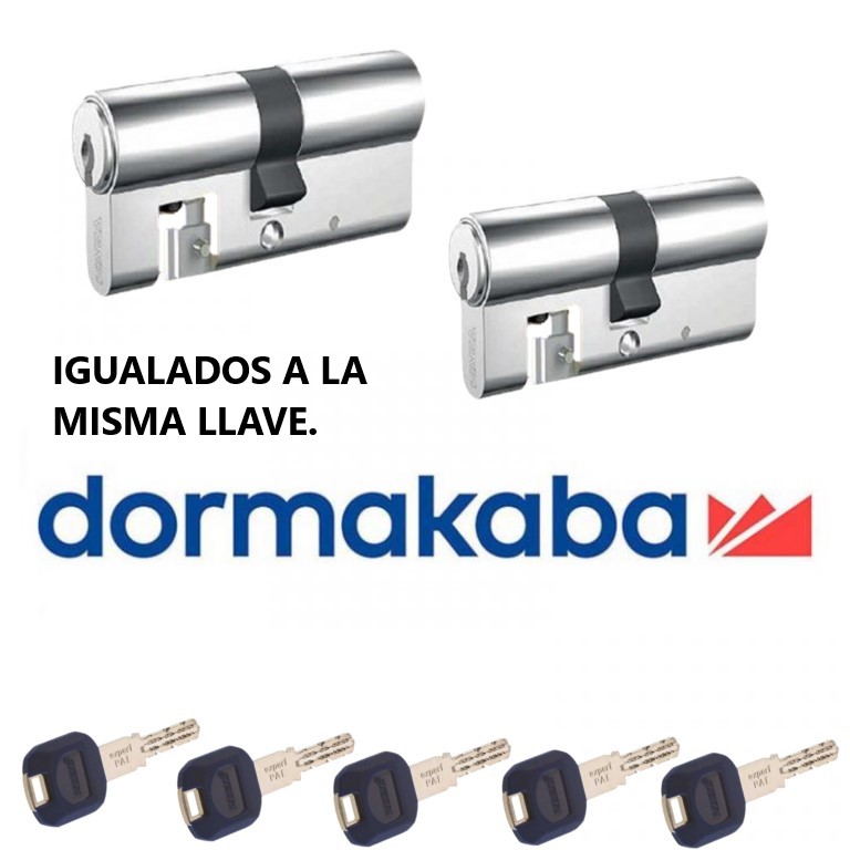 Bombines IGUALADOS a misma llave KABA Expert Plus Lam - Imagen 2
