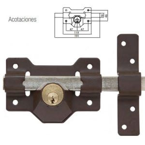 Cerrojo Cays A1P Pintado