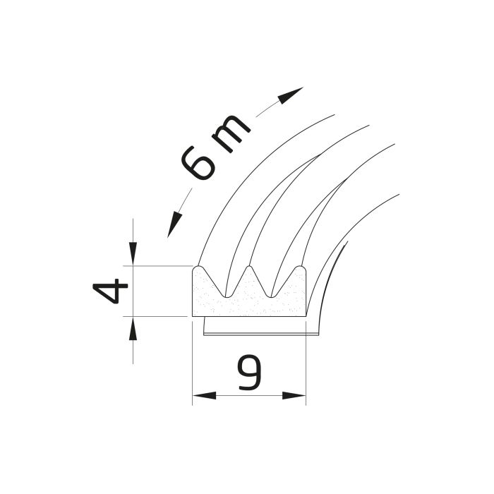 Burlete adhesivo AMIG - Imagen 4