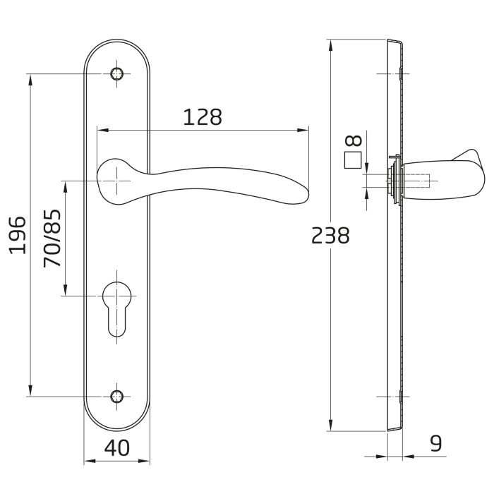 Manilla AMIG Mod. LENA-PB - Imagen 2