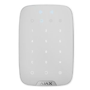 Teclado inalámbrico compatible con tarjetas y llaveros AJAX KEYPAD PLUS