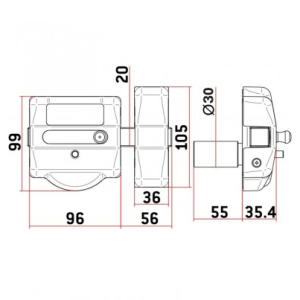 Cerrojo SAG ABUS Bravus MX Pro Magnet 5930